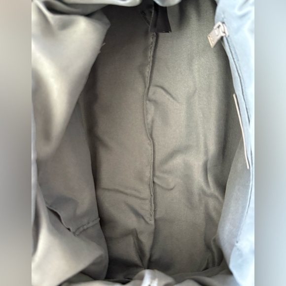 🖤 Badgley Mischka Gray Slouchy Shoulder Bag Soft Faux Leather Chain Strap NWT - Picture 12 of 13